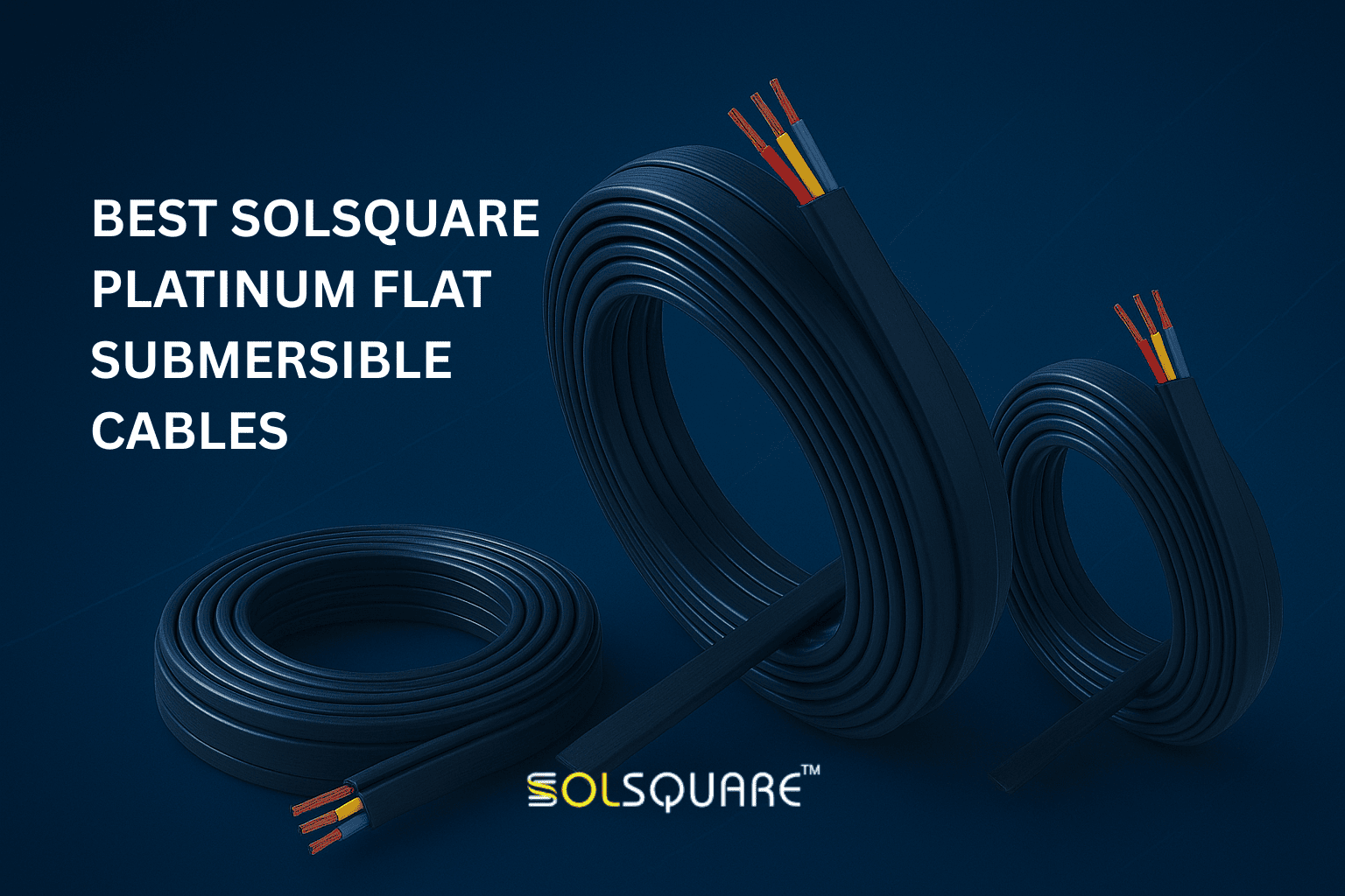 Best Solsquare Platinum Flat Submersible Cables